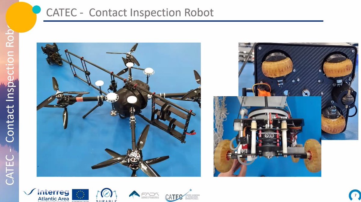 ☑️Our workmates M.A. Trujillo and Sergio González have attended the 2nd <a href="/watereyeproject/">WATEREYE Project</a> Cluster Event on use of drones and corrosion protection systems in offshore wind: solutions for cost reduction and life extension.
<a href="/infomarewindeu1/">MAREWIND</a> <a href="/DURABLEPROJECT/">DURABLE</a>