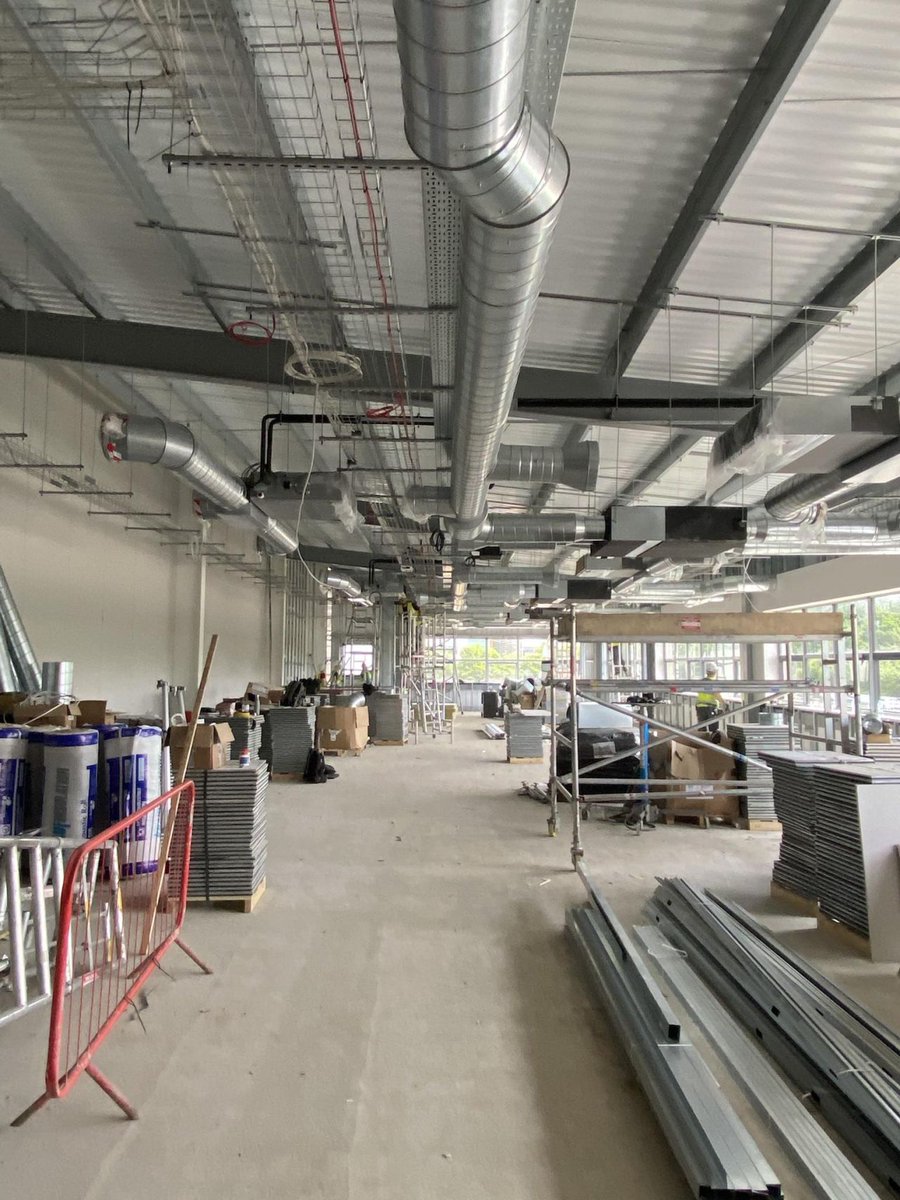 cshvac_ltd's tweet photo. Various installations from our ongoing design and build project at Endeavour Drive, Basildon, including 8 fan coil units, 3 MVHRs (mechanical ventilation heat recovery) and ductwork. https://t.co/3e6iTL8VOg