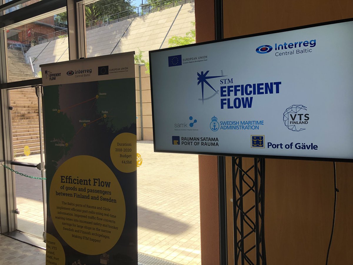 STM_monalisa's tweet image. At #ConnectingEuropeDays in Lyon with #EfficientFlow project in the stand @CentralBaltic @sub_samk, visits are welcome