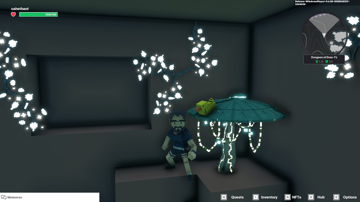 Cahet18's tweet photo. @TheSandboxGame I just participated in the #TheSandbox weekly contest for a chance to win 200 mSAND! I found one of the hidden ducks, check out my screenshot below!
👇 https://t.co/NSjNHfKJ5X