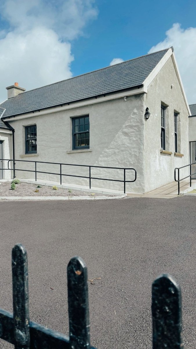 Picture up on Facebook today of renovation we did on Whiddy schoolhouse I compared it with pic of modern accommodation would not be able to afford this job now prices have doubled thankful to be finished @Failte_Ireland @KeoghJackie @pmessy @westcorkisland