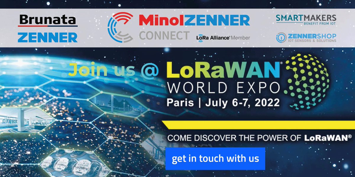 SmartMakersIoT's tweet photo. Meet #SmartMakers at the #LoRaWANWorldExpo!
On July 6 and 7, the #LoRaAlliance invites you to the largest global LoRaWAN event in #Paris. Visit us at our booth and talk to us about exciting topics.

https://t.co/kjIjyNdscK

#LoRaWAN #SmartMakers #IoT https://t.co/fcEx1UXhl2