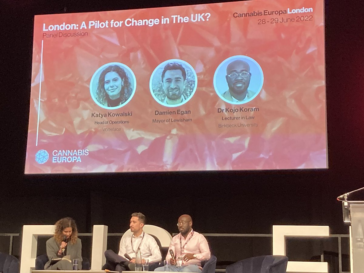Very excited to see this morning’s panel on the London diversion pilot <a href="/cannabiseuropa/">Cannabis Europa</a> with <a href="/KojoKoram/">Kojo Koram</a> <a href="/KowalskiKatya/">Katya Kowalski</a> and <a href="/damienegan/">Damien Egan</a>! #cannabiseuropa #cannabisjusticeUK
