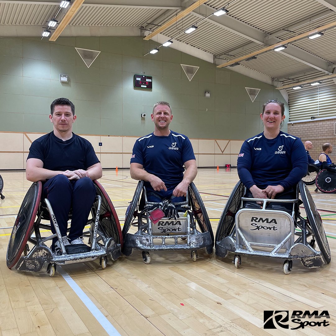 With the Tri-Nations just around the corner <a href="/gbwrnews/">Great Britain Wheelchair Rugby</a> take on <a href="/usawchrugby/">USA Wheelchair Rugby</a> and <a href="/WCRugbyCanada/">Wheelchair Rugby Canada</a> 🏉 

Keep your eyes on these 3 <a href="/gbwrnews/">Great Britain Wheelchair Rugby</a> athletes using their <a href="/rmasportgb/">RMA Sport</a> offensive chairs 

#RMAsport #wheelchair #rugby #paralympics #greatbritain #uk #madetomeasure #bespoke