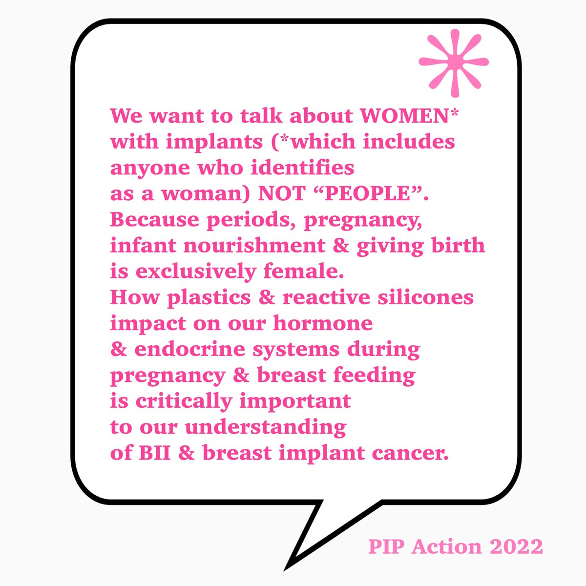 PIPActionA's tweet photo. @sajidjavid WOMEN have also been removed from health information for #women with #breastimplants and replaced with people. Kindly make the same reassurances for women on our health information pages. @MHRAgovuk @DHSCgovuk #PIPimplantcrimes #PIPaction https://t.co/gOcxIDOzIp