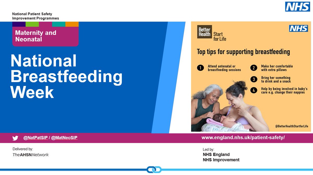 Have you got questions about breastfeeding? The Start for Life Breastfeeding digital tool has lots of useful information and advice. Get the answers you need from: nhs.uk/start4life/bab… #NationalBreastfeedingWeek #BAPM #patientsafety