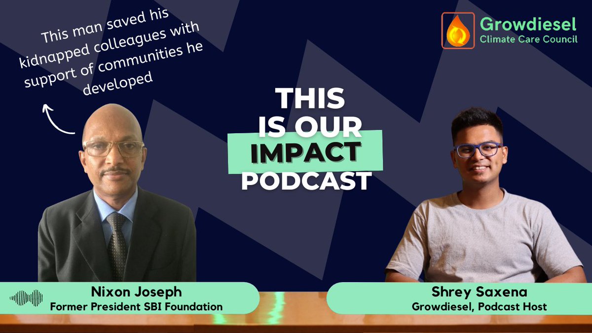 'Community's respect earned by him through his CSR initiatives helped him fix a kidnapping case.' @NixonJoseph1708 (Ex President, SBI Foundation) has some mind-boggling IMPACT stories to share youtube.com/watch?v=o1lwZE…