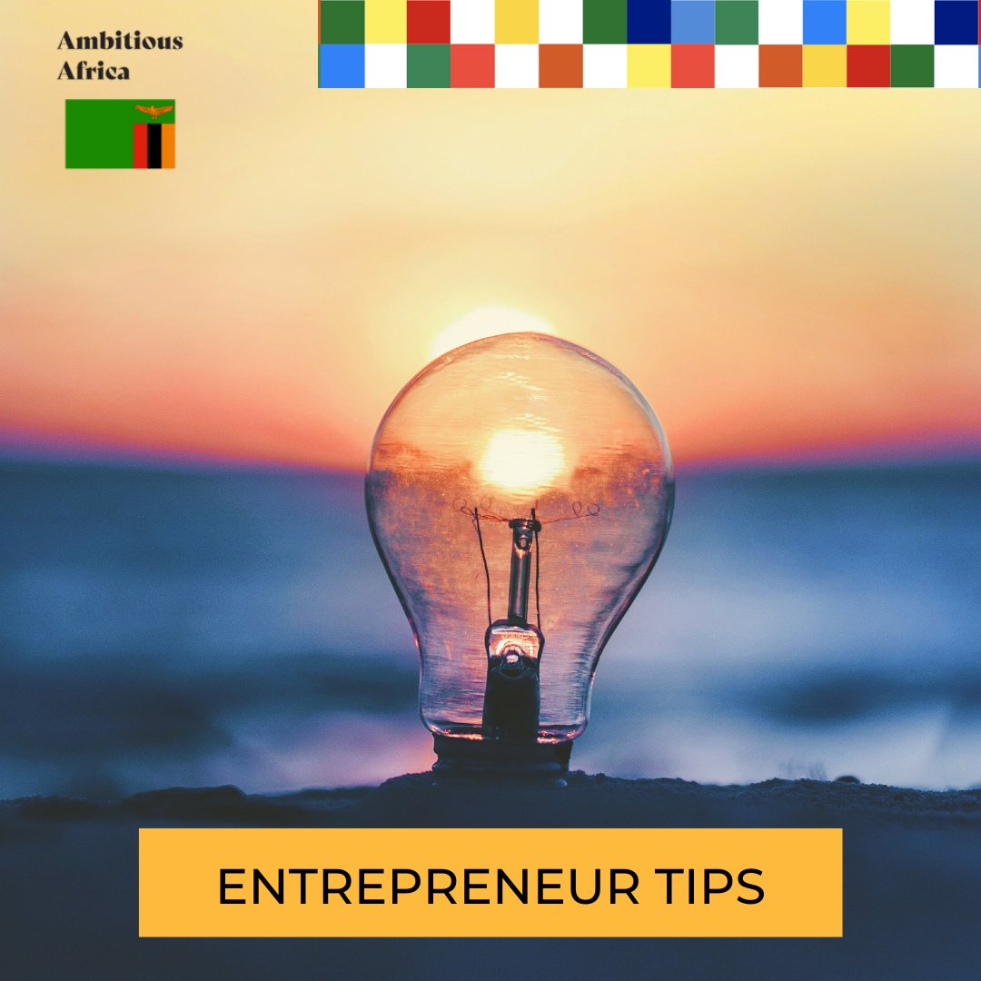 Have a solid business plan: the more prepared you are, the better you can handle difficult situations.
#ambitiousafrica #zambia #entrepreneurship #education #businessplan #prepare #business #startups #PrepareForSuccess
