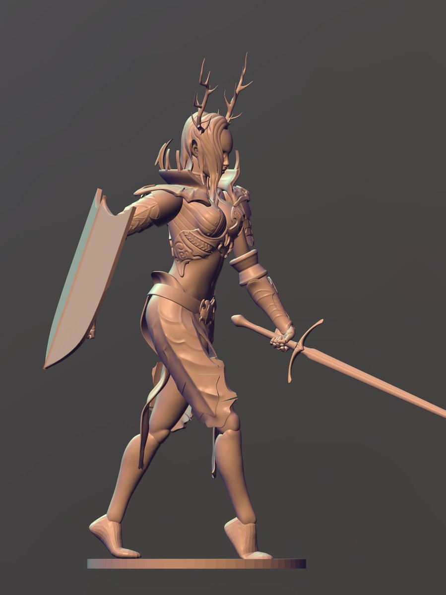 alberto_sculpt's tweet photo. Poquito a poco sacando mas detalles #nomadsculpt #ipadpro #poseit https://t.co/MXfuF17sIk