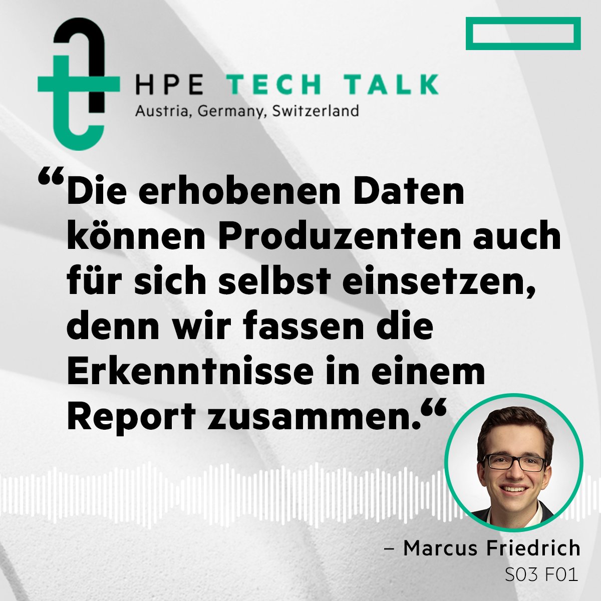 HPE_DE's tweet image. @GAINalliance bekämpft global Mangelernährung. Ein 👣 dabei ist die Vitamin-Anreicherung von Lebensmitteln🥕🍎 Die neue #HPETechTalk #DACH Folge verrät, wie #HPE innovative Projekte vorantreibt, &amp;amp; zeigt wie positiv #DigitalTransformation sein kann:🎧👉 hpe.to/6016zYZhe