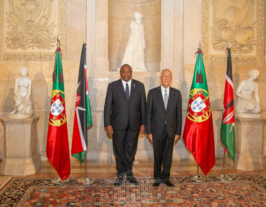 Joined His Excellency President Uhuru Kenyatta on Tuesday evening at a State Dinner hosted in his honour by the President of the Portuguese Republic, Marcelo Rebelo de Sousa at The Nationale Palacio de Ajuda on the sidelines of the ongoing UN Ocean Conference. <a href="/KenyaGovernors/">Council of Governors</a>