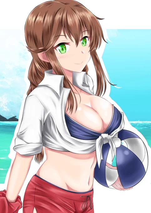 #梅雨明けなので水着絵を張る

水着は良いもの!! 