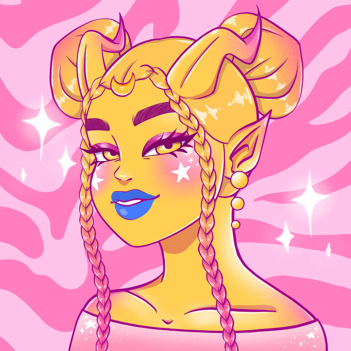 Demon Babes 💜 tweet media