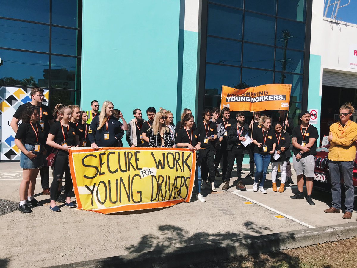 The <a href="/TWUAus/">TWU Australia</a> campaign for enforceable rights and standards for gig workers had a win today. Solidarity to young #Rights4Riders