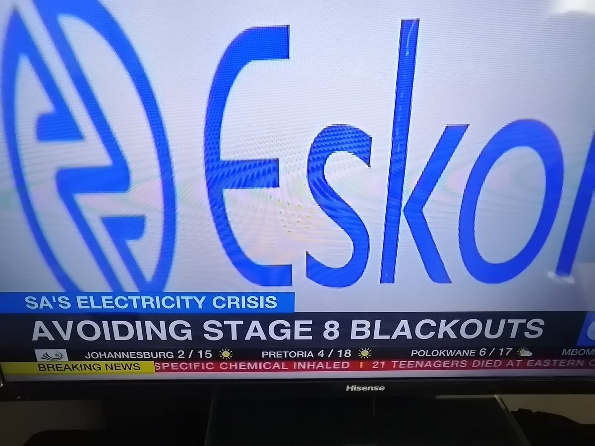 SteveCreative01's tweet photo. So this is where we are with eskom now https://t.co/mer4At3Ztk