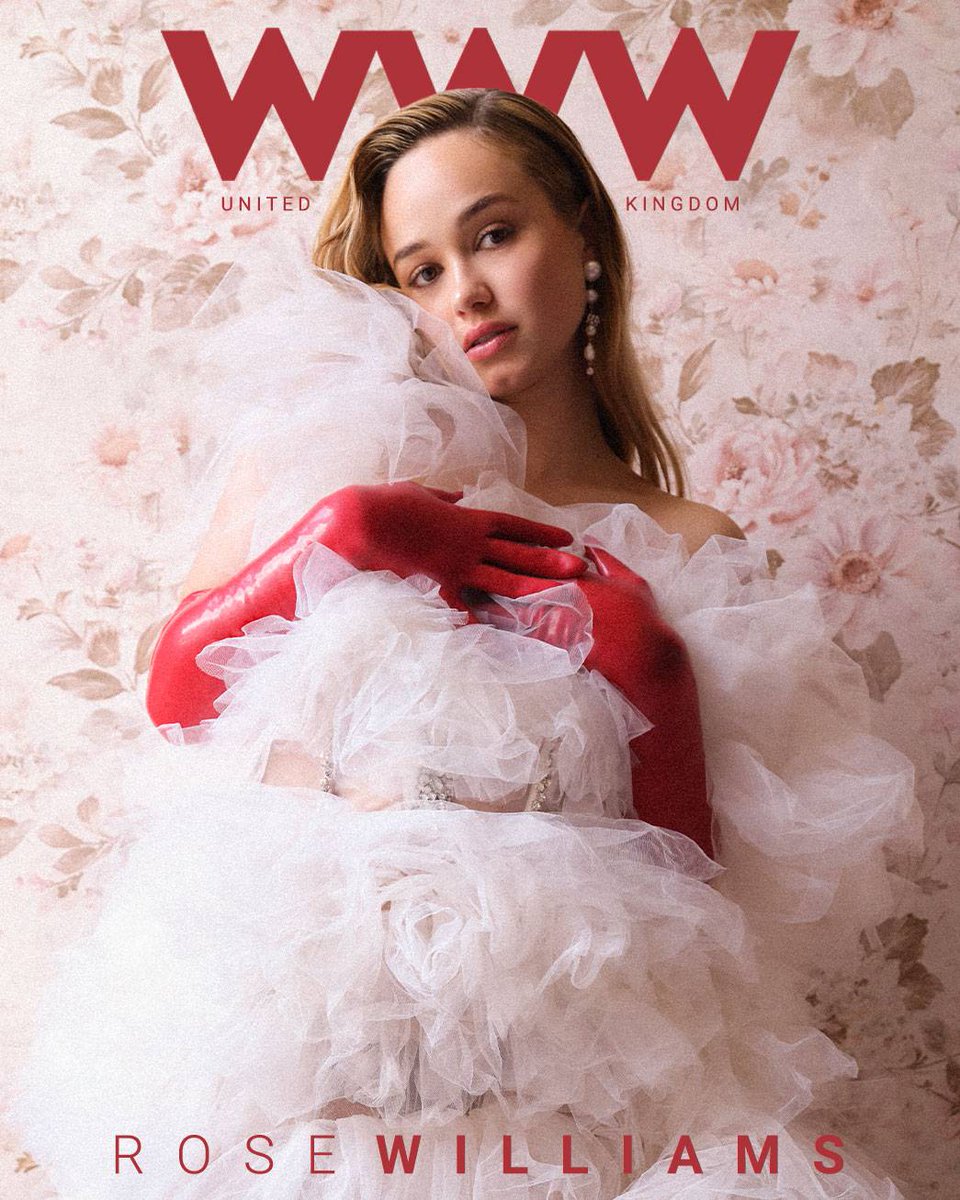 RoseWilliamsUS's tweet photo. 📷 Rose Williams on the cover of the June issue of Who What Wear https://t.co/bzl9Fr9UTf