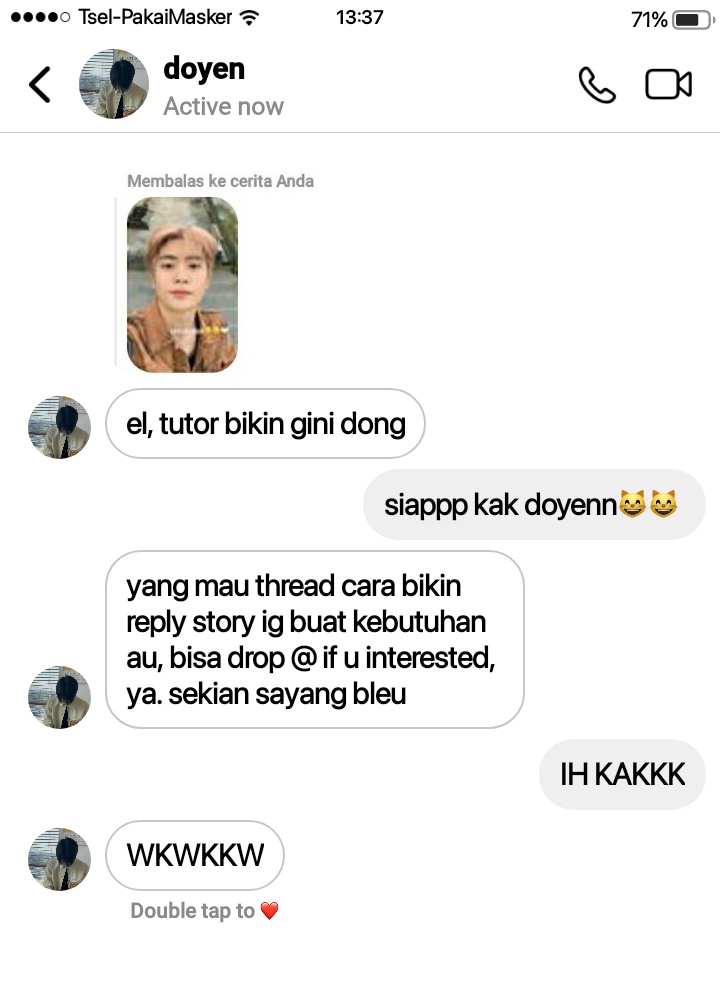 winterteknik's tweet photo. cara membuat fake reply ig untuk kebutuhan au, hanya dengan 2 aplikasi saja &amp; tanpa di edit!🙀

- A Thread
by ipanpanel https://t.co/Bqrnna36nS