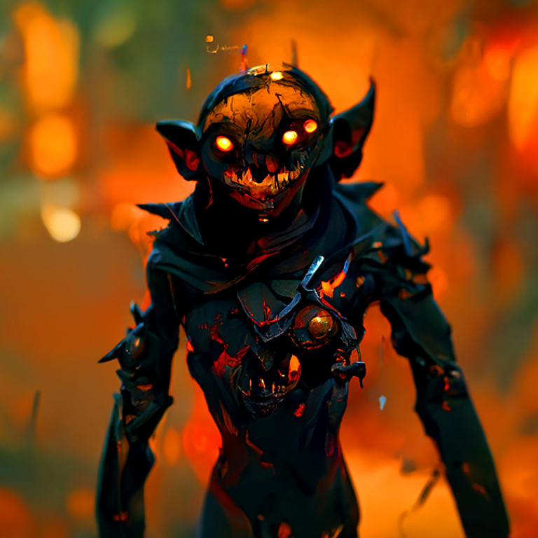 👹 🔥 #goblinai #goblins #goblinainft 

Yo this gob scares me, I'm out!!!! 👀🏃😲😵🥹

Join us on OS: opensea.io/collection/gob…
Follow my Dev page: <a href="/RoboticoAi/">vibecodebro</a>
