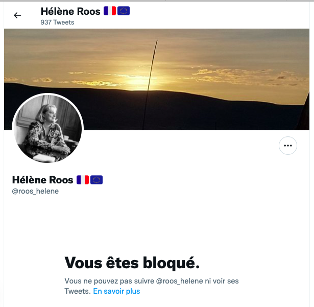 FranoiseNicolas's tweet photo. Il le fit en qualité de président @CFTC_FAE_MAE 

2015: @roos_helene en devient présidente
Elle me signifie aussitôt mon abandon 
Par réaction, j'ai geste suicidaire 

Hélène Roos en sera récompensée et se félicite sur Twitter de sa brillante carrière inespérée
N'assume pas

2/2 https://t.co/tX2xWYpOBW