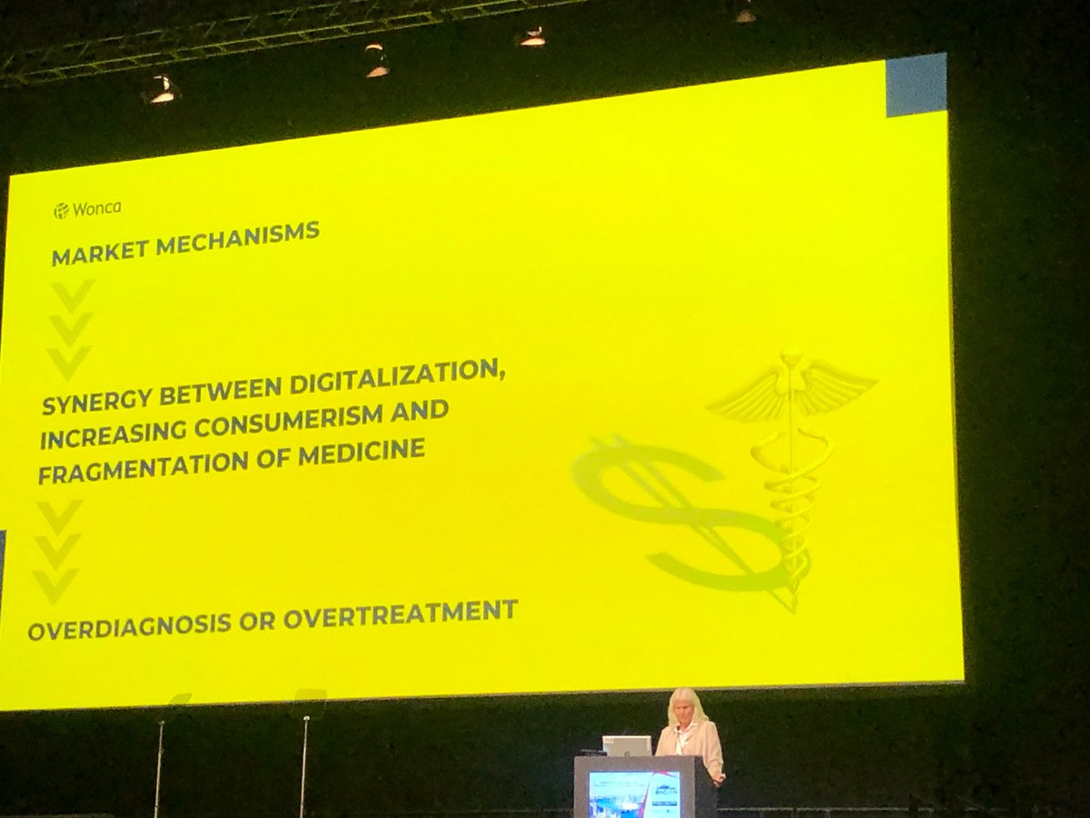 drjessicawatson's tweet photo. This really resonates:
“Digitalisation, increasing consumerism and fragmentation of medicine” leading to increased #overdiagnosis or #overtreatment 
Lots of food for thought
#RCGPAC #woncaeurope2022 https://t.co/eUgpbv7Ql1