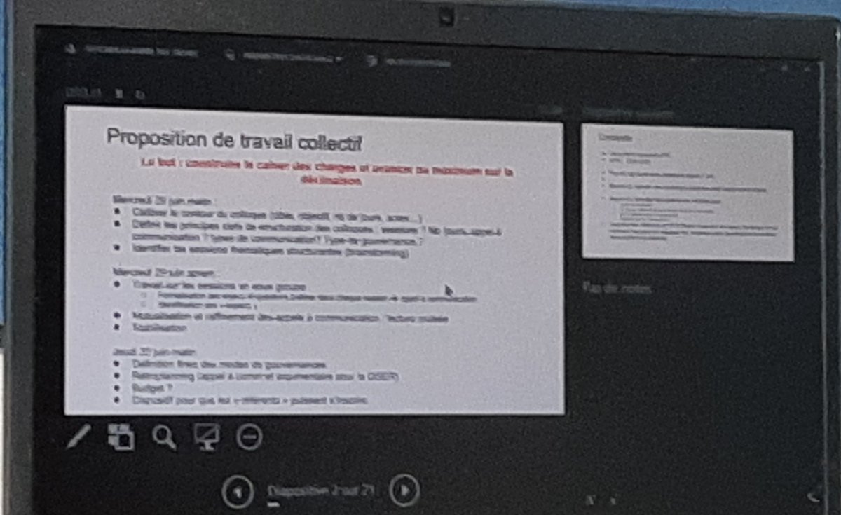 Cpeltiered's tweet photo. B. Dégrange @InstitutAgroDjn présente les activités d'accompagnement des référents #EPA2 : webinaires, #PLEPA...
M.-A. Magne @ensfea propose des premières idées directrices pour un colloque à venir sur les résultats du plan EPA2 #EnseignementAgricole #laventureduvivant. https://t.co/EdM59YOZ1g