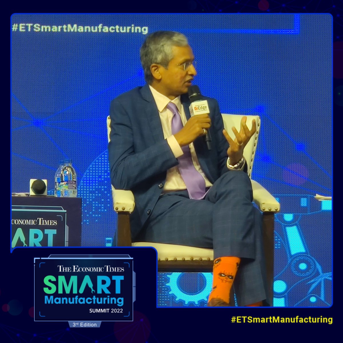 ET_Edge's tweet photo. #ETSmartManufacturing | "Technology used to be a cost-driver but is now a capability-enabler.India is a market that offers a special chance to use technologies to advance quickly into the future. https://t.co/j6coYsoYPC
