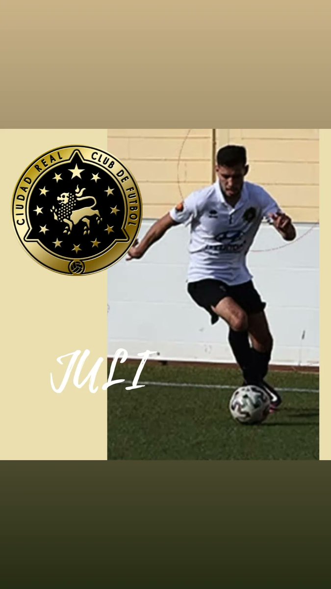 Renovación. Un #lateral con mucha proyección, con profundidad y bien seguro. ¡Enhorabuena!
#ciudadreal #ciudadreslcf #futbol