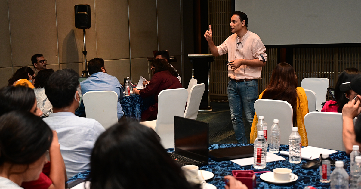 Sambodhi (@sambodhi) on Twitter photo Turning #insights into compelling narratives is a crucial part of our mandate. To hone that skill, we engaged in a day-long data #storytelling workshop with <a href="/Storywallahs/">Ameen Haque</a>.
Here's to a day of chasing bigger goals, refining experiences, and #growing together.
#TeamBuilding Turning #insights into compelling narratives is a crucial part of our mandate. To hone that skill, we engaged in a day-long data #storytelling workshop with <a href="/Storywallahs/">Ameen Haque</a>.
Here's to a day of chasing bigger goals, refining experiences, and #growing together.
#TeamBuilding