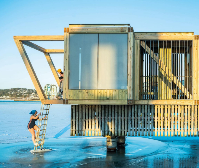 IAKSNordic's tweet photo. Sauna have a special feeling and touch in the nordic countries. And are again and again beautifull parts of bathing facilities.

In the new SB magazine you can se to examples - one from Finland and one from norway. Enjoy.

https://t.co/1naSeQ83L4 https://t.co/ANH0KG9VNe