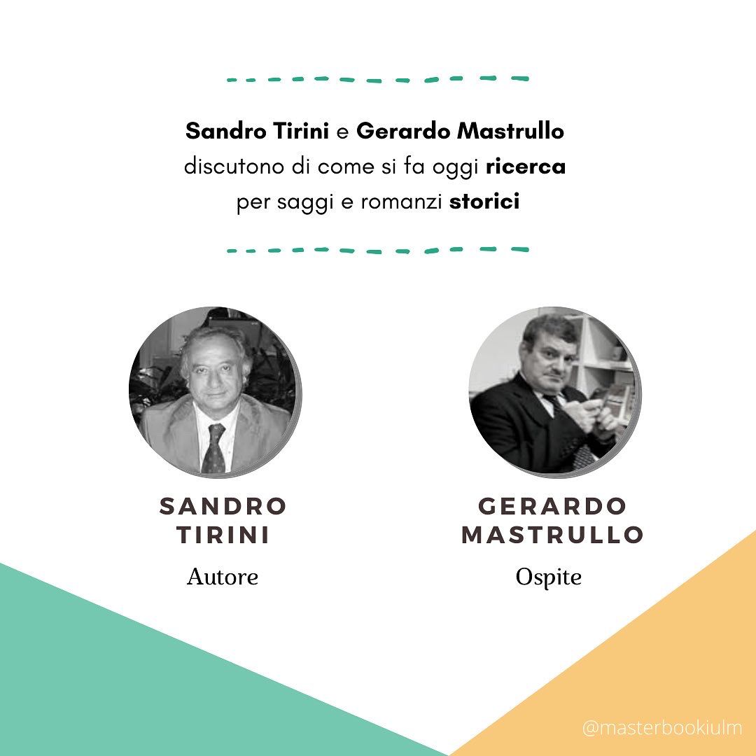 Siete pronti? 🎬

Il primo incontro di #facepaper 2022 si sta avvicinando, è quindi giunta l’ora di scoprire insieme chi saranno i protagonisti!

Vi aspettiamo: 

🗓 04 luglio 2022

🕙 18.00

📍diretta sulla nostra pagina Facebook!

#masterbook