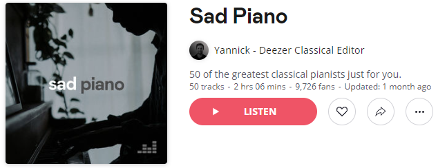 Thanks so much to @Deezer and @yannick_fage for including our recent release Even The Ocean is Cold (Rework) by @angelruediger on this beautiful Editorial Piano Playlist!!! Check it out here: deezer.com/us/playlist/73…