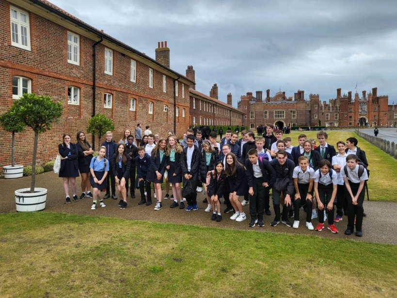 Hall Mead History on Twitter "At Hampton Court and ready for exploring