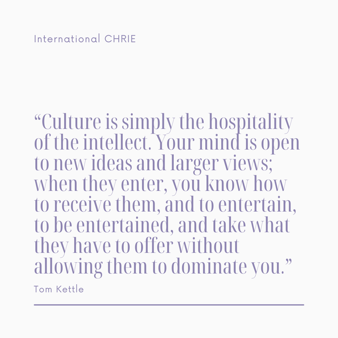 ICHRIE's tweet photo. Culture is simply the hospitality of the intellect...
https://t.co/X0UgHrIJgq
#wednesdaywisdom #ICHRIE #hospitality #tourism #tomkettle https://t.co/9ixI36ehXb