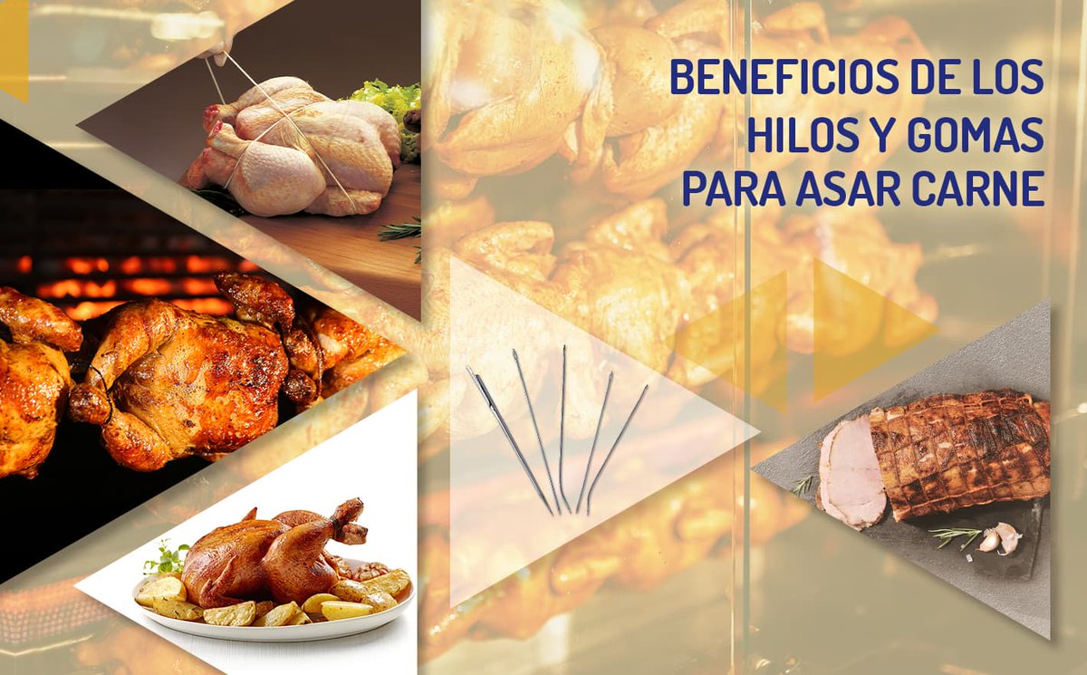 ReysanAtlantic's tweet photo. Tanto en hostelería como en la industria alimentaria a la hora de realizar distintas preparaciones de alimentos y piezas de carne, resulta indispensable contar con gomas para asar, hilos y mallas.

Más información en: https://t.co/5O7YAZYEsQ https://t.co/y6T6PI2P20