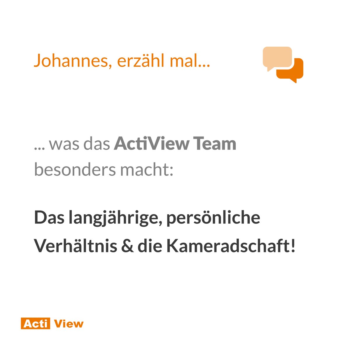 actiview's tweet photo. Meet the #ActiView Team!
Johannes ist bereits seit Anfang 2013 technischer Mitarbeiter bei uns und kümmert sich dabei hauptsächlich um die Backend-Programmierung in PHP.🖥
Schön, dass du ein Teil von uns bist, Johannes!🧡
#meettheteam #insideactiview #team #teamliebe https://t.co/vrG1j2vH95
