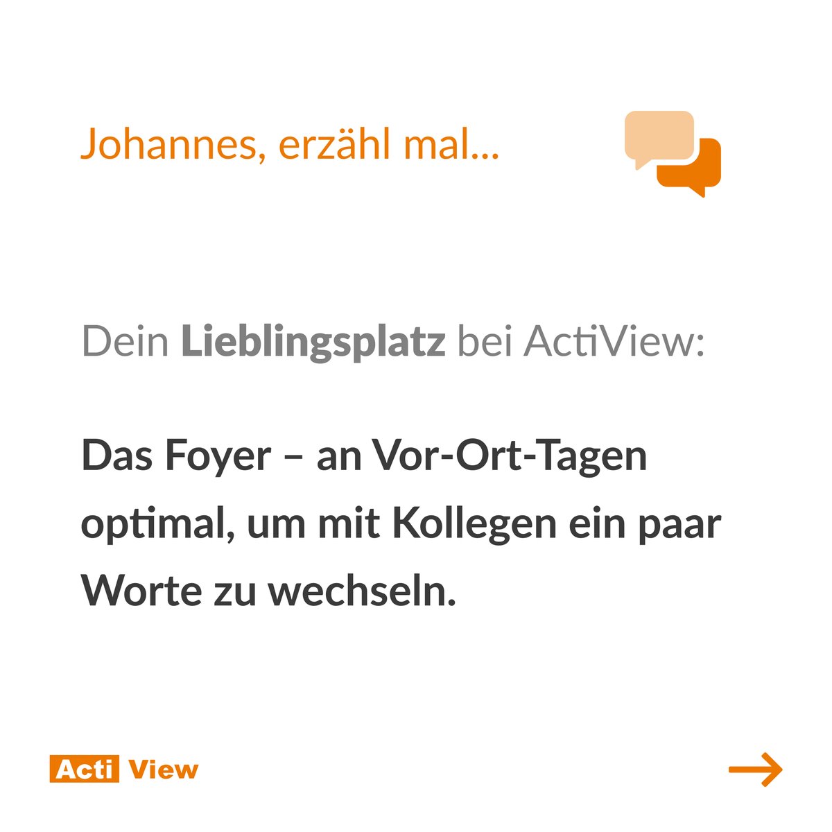 actiview's tweet photo. Meet the #ActiView Team!
Johannes ist bereits seit Anfang 2013 technischer Mitarbeiter bei uns und kümmert sich dabei hauptsächlich um die Backend-Programmierung in PHP.🖥
Schön, dass du ein Teil von uns bist, Johannes!🧡
#meettheteam #insideactiview #team #teamliebe https://t.co/vrG1j2vH95