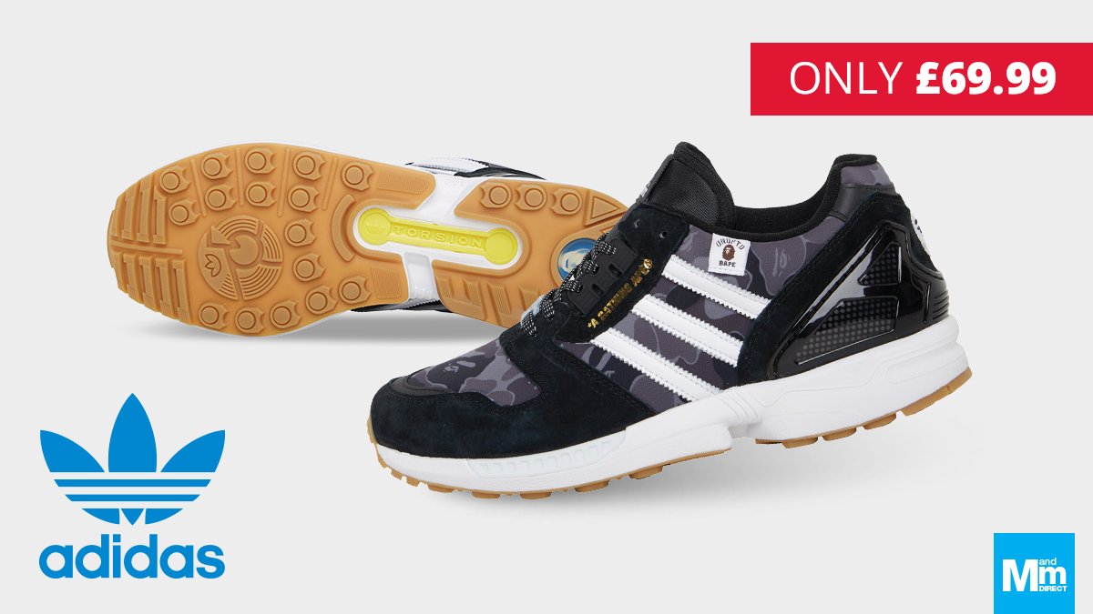 MandM Direct on Twitter: "These adidas X BAPE sneakers optimise the  versatility of the three stripes. Click here to grab yourself a pair of  these unique trainers with their instantly recognisable patterns: