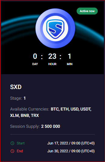 danielcaStro008's tweet photo. @safexdao  #SXD   pre-sale end 23 Hour later . 1 July List  @p2pb2b 
#cryptocurrecy  #Metaverse  #BSC  #Web3 https://t.co/uQbLCPOb1L