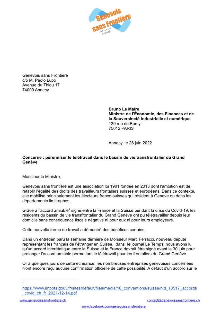 Genevois sans Frontière tweet media