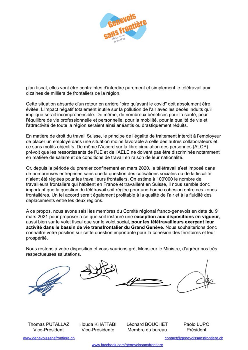 Genevois sans Frontière tweet media