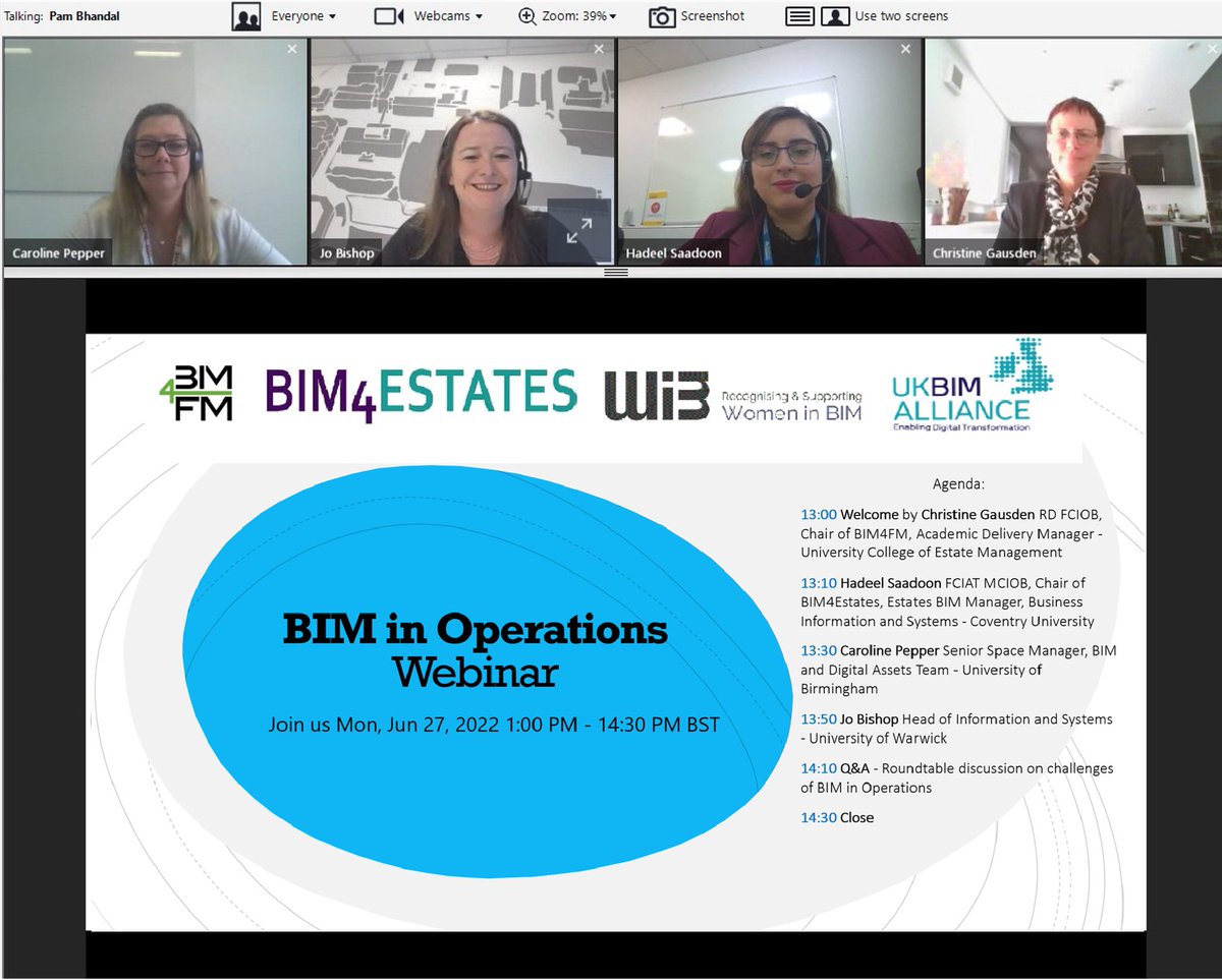 BIM4ESTATES (@bim4estates) on Twitter photo Thank you to everyone who joined our webinar on #BIMforOperations! We had excellent presentations from <a href="/unibham_estates/">University of Birmingham Estates</a> <a href="/CovUniEstates/">Cov Uni Estates</a> <a href="/warwickuni/">University of Warwick</a> and fantastic questions from our attendees. Many thanks to @UKBIMAlliance for hosting and to <a href="/WomeninBIM/">Women in BIM</a> for supporting! #BIM4Estates Thank you to everyone who joined our webinar on #BIMforOperations! We had excellent presentations from <a href="/unibham_estates/">University of Birmingham Estates</a> <a href="/CovUniEstates/">Cov Uni Estates</a> <a href="/warwickuni/">University of Warwick</a> and fantastic questions from our attendees. Many thanks to @UKBIMAlliance for hosting and to <a href="/WomeninBIM/">Women in BIM</a> for supporting! #BIM4Estates