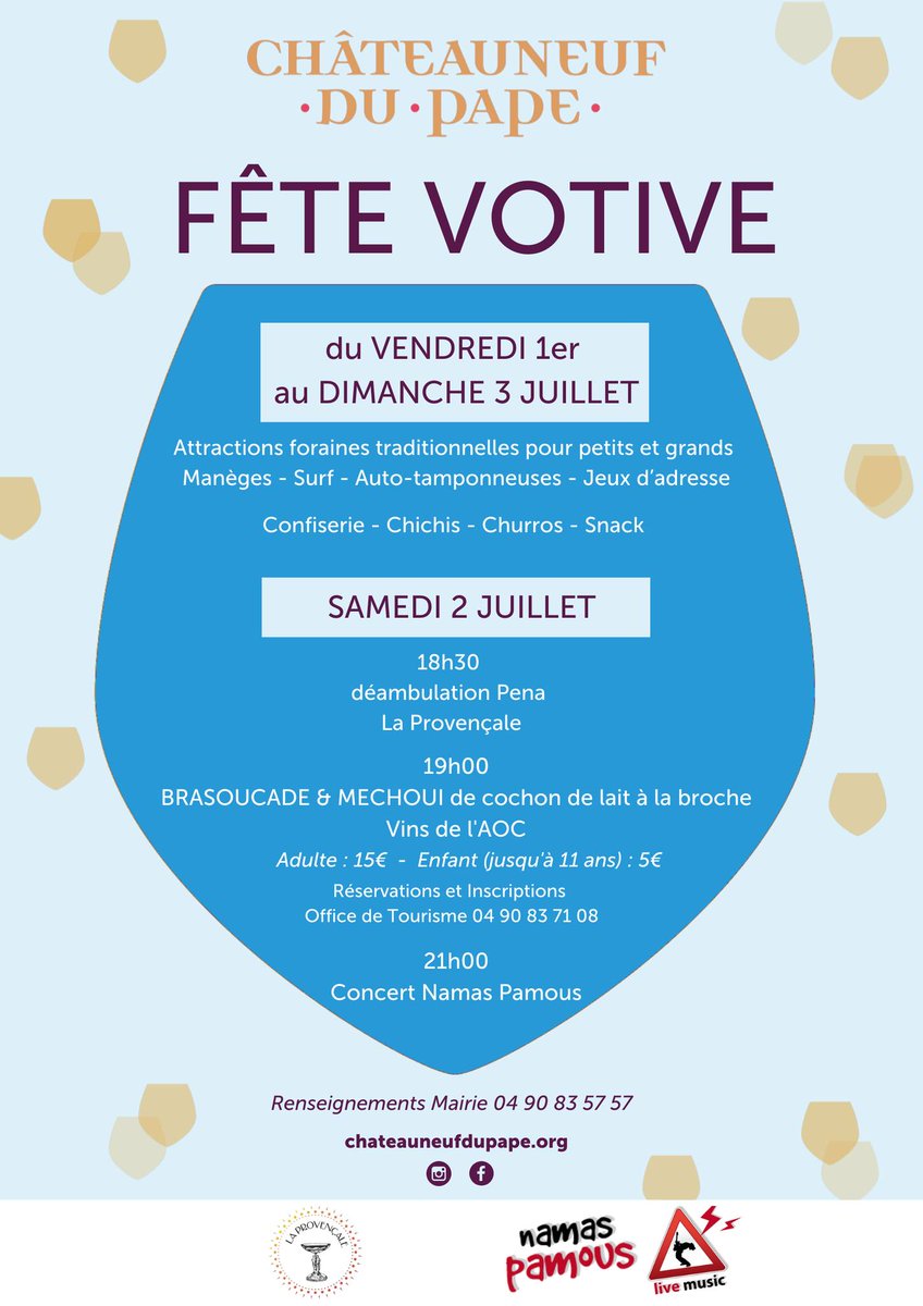 Châteauneuf Tourisme tweet media