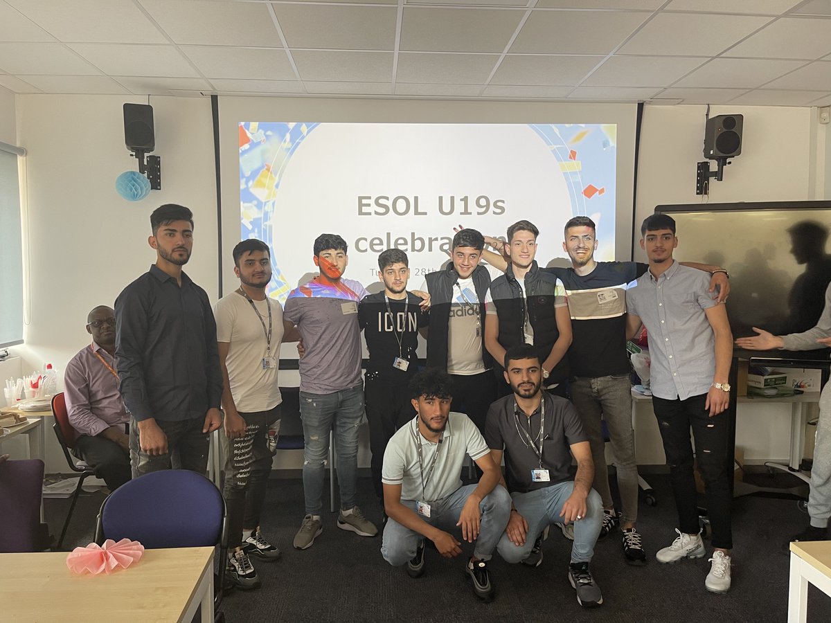 MKCollege's tweet photo. Yesterday our ESOL Under 19 students made and shared a traditional British afternoon tea to celebrate the end of the year. ☕🍰🥪

Awards were presented to learners with outstanding attendance &amp; punctuality as well as students of the year for each class. Well done everyone! https://t.co/KDwdLnTWj0