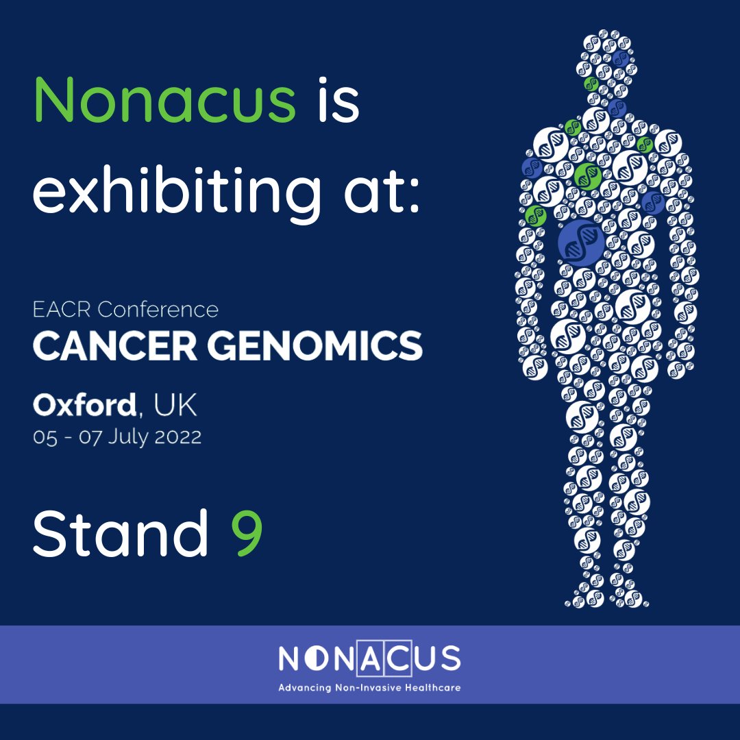 NonacusLtd's tweet image. Want to discuss all things cancer genomics? Nonacus is exhibiting at EACR Oxford between the 5-7 July. Stop by stand 9 to learn more about or targeted NGS panels and solutions for liqiud biopsy.

#eacrcancergenomics