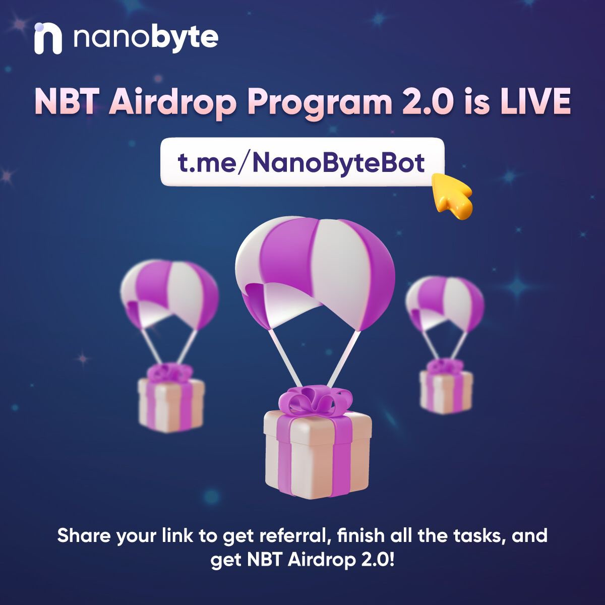 NanoByte Official tweet media