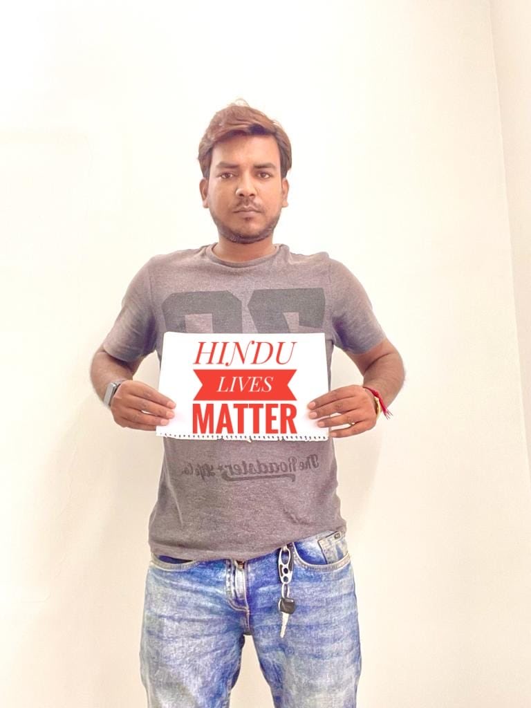 Bittuverma7's tweet image. RAISE YOUR VOICE 
#HinduLivesMatters
