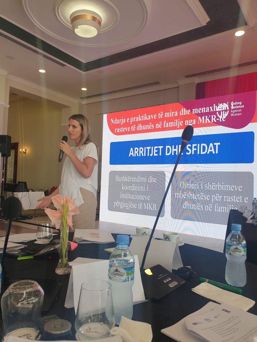 AllmucaMarsela's tweet photo. ▶️Two amazing days with 58 Local Coordinators against Domestic Violence across Albania for exchanging best practices&amp;challenges on adressing GBV and  Networking! @UNDPAlbania @SwedeninAL @EntelaLako @papavangjel1Eda @ElonaDini https://t.co/aZrUdDAMOo