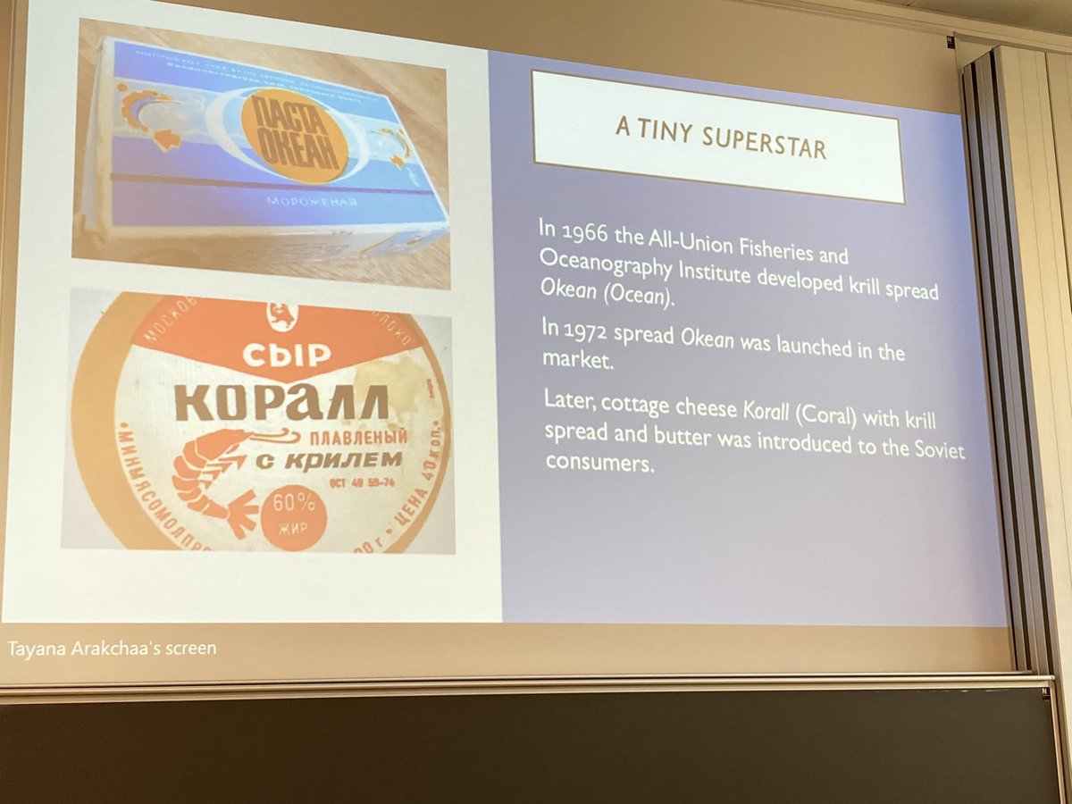 And finally Tayana Arakchaa on the weird and wonderful history of how Antarctic krill was marketed as a superfood in the USSR!