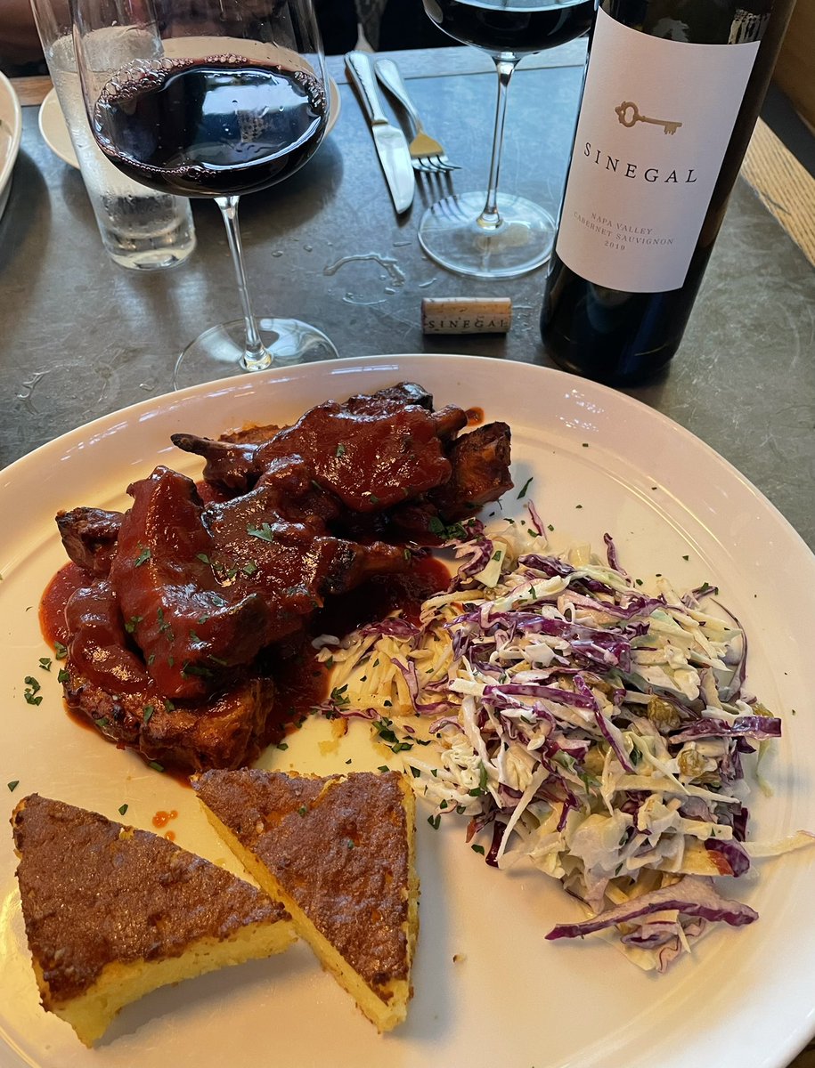 BartlettBacchus's tweet photo. When the boys want ribs, they want ribs! Stacks and stacks and stacks of ribs. Thanks to #Brasswood, #BustersBBQ and #Farmstead for being there for us. #NapaValley #BlackStallionEstate #SinegalEstate https://t.co/HbrSAs5OIT