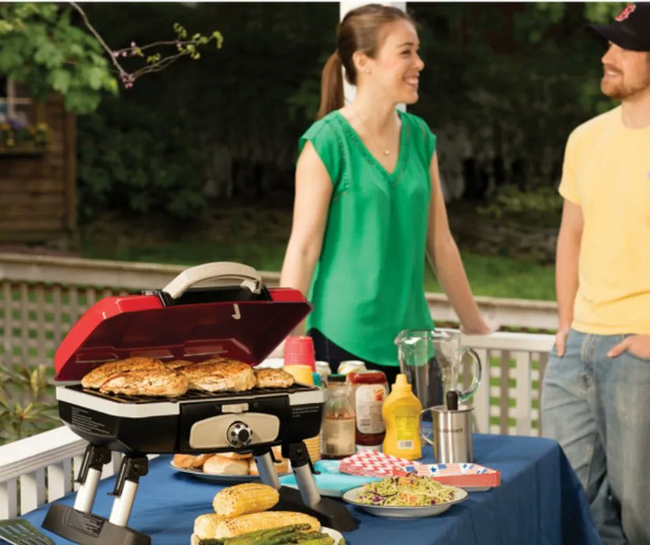 SourcepointKC's tweet image. Be ready for your next backyard cookout with this portable gas grill from Cuisinart.
#grillout #backyardcooking #bbqtime #promotionalproducts #promotionalitems #brandedmerch #summerpromo #clientgifts #corporatebranding #brandedgifts #YourOneSource